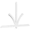 Ekena Millwork Redmond Architectural Grade PVC Gable Bracket, 96"W x 56"H x 2"D x 4"F, 14/12 Pitch GBP096X56X0204RED00 - alternate 1